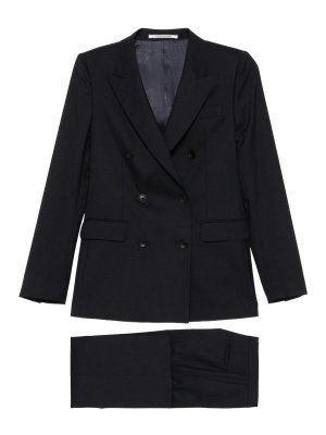 TAGLIATORE: Vestidos de gala - Traje - Azul