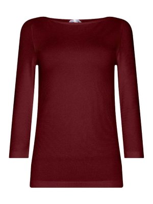 WOLFORD: クルーネック - クルーネック - ダークレッド