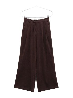 ALYSI: Pantalones casual - Pantalón Casual - Marrón