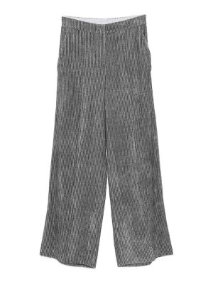 ALYSI: pantaloni casual - Pantaloni a gamba larga
