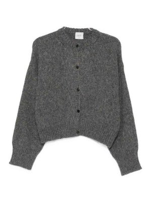 ALYSI: cardigans - Crewneck Cardigan