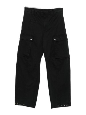 DOLCE & GABBANA: pantaloni casual - Pantaloni cargo in cotone