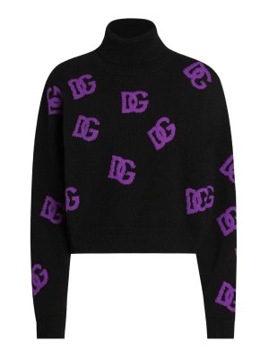 DOLCE & GABBANA: クルーネック - クルーネック - 黒