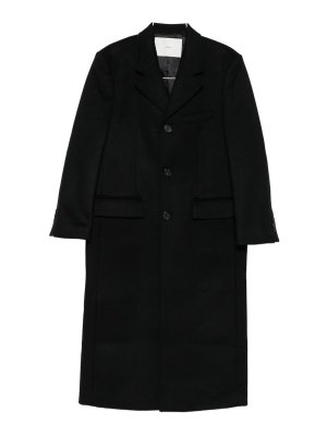 DUNST: Abrigos semilargos - Abrigo Midi - Negro