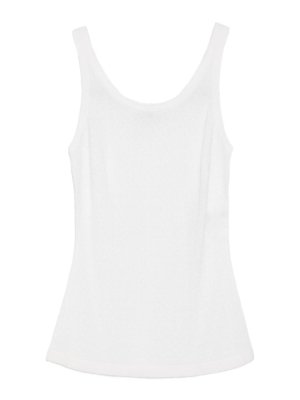 ELISABETTA FRANCHI: Tops & Tank tops - Wool Blend Tank Top