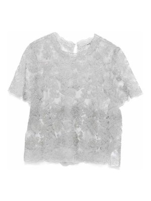 ERMANNO SCERVINO: Tシャツ - Tシャツ - ブルー
