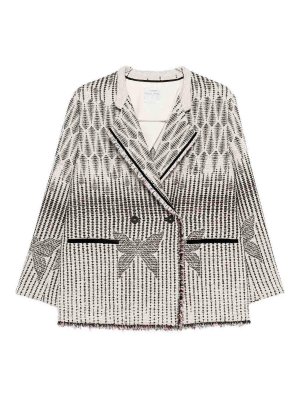 FORTE FORTE: blazers - Double-Breasted Jacket