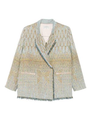 FORTE FORTE: blazers - Double-Breasted Jacket