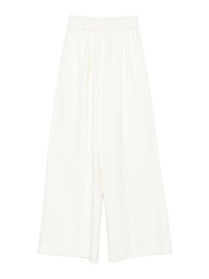 FORTE FORTE: Casual Hosen - Casual Hose - Weiß