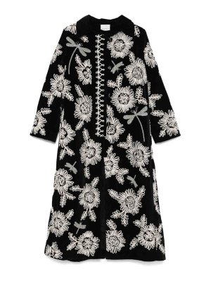 FORTE FORTE: Manteaux longs - Manteau Long - Noir