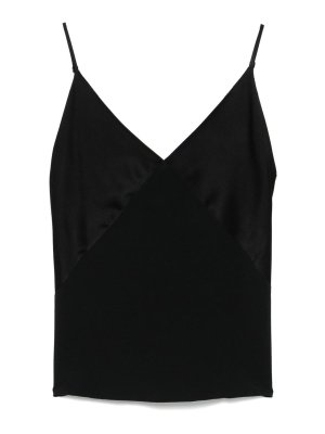 FORTE FORTE: Tops y camisetas sin mangas - Top - Negro