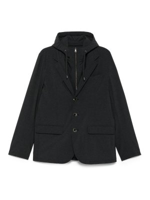 HERNO: ブレザー - ブレザー - グレー