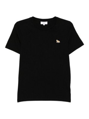 MAISON KITSUNÉ: t-shirt - T-shirt in cotone per bambina