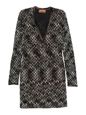 MISSONI: abiti corti - Vestito  corto in misto lana