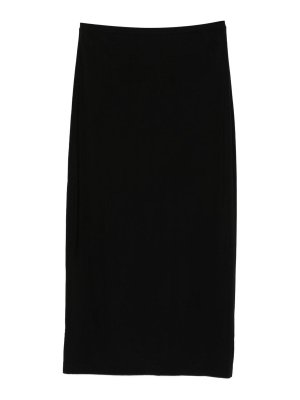 Norma Kamali: Knee length skirts & Midi - Midi Pencil Skirt