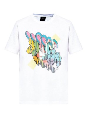 PS BY PAUL SMITH: T-shirts - T-Shirt - Blanc