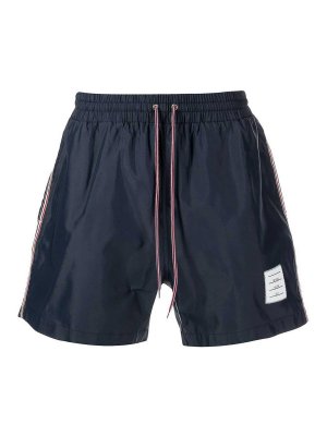 THOM BROWNE: Hosen Shorts - Shorts - Blau