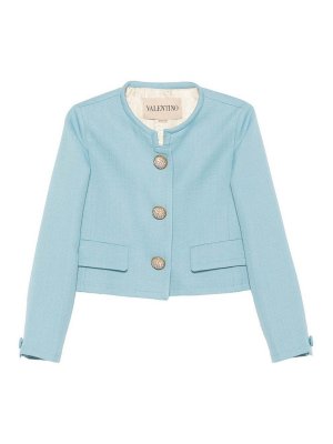 VALENTINO: Manteaux courts - Manteau Court - Bleu