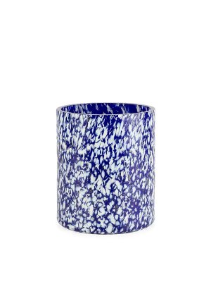 STORIES OF ITALY: homeware - Ivory &Amp Blue Medium Vase