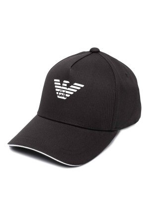 EMPORIO ARMANI: Chapeaux - Chapeau - Noir