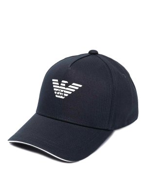 EMPORIO ARMANI: Sombreros - Sombrero - Azul