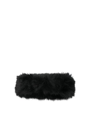 STAND STUDIO: hair accessories - Zephyra Faux Fur Headband