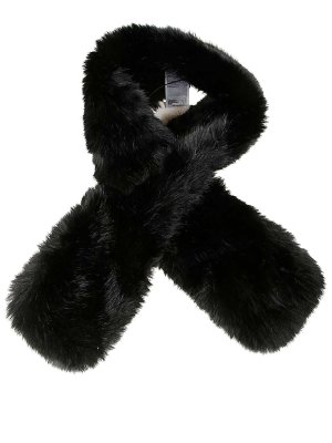 STAND STUDIO: scarves - Lone Faux Fur Scarf