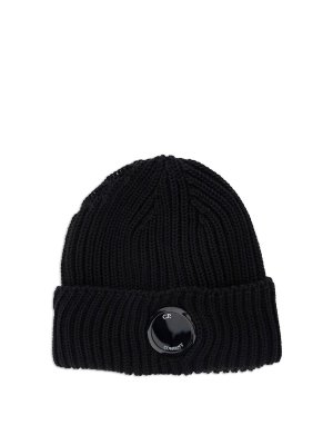 C.P. COMPANY: Bonnets - Bonnet - Noir