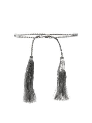 FORTE FORTE: belts - Crystal And Tassels Belt