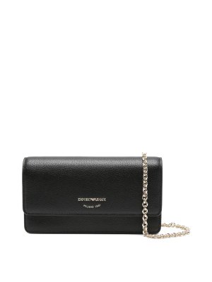 EMPORIO ARMANI: pochette - Miniborsa in pelle