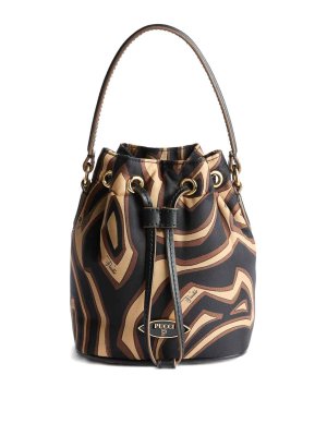 EMILIO PUCCI: Bolsos Saco - Bolso Saco - Negro