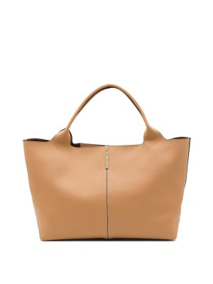 TOD'S: totes bags - Medium Leather Shopping Bag