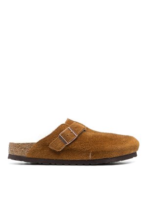 BIRKENSTOCK: Loafers & Slippers - Boston Shearling Slippers