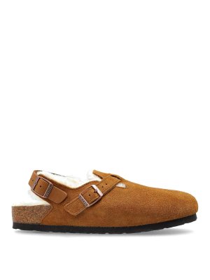 BIRKENSTOCK: Mokassins und Slippers - Mokassins - Braun