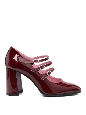 CAREL PARIS: court shoes - Keel Patent Leather Pumps