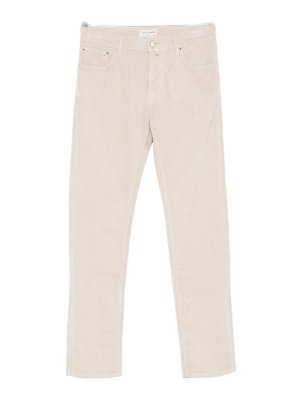 JACOB COHEN: straight leg jeans - Slim Fit Denim Jeans