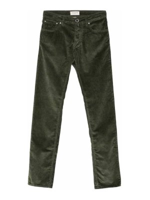 JACOB COHEN: straight leg jeans - Slim Fit Denim Jeans