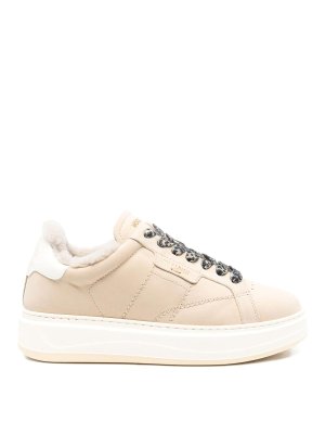 WOOLRICH: trainers - Arrow Leather Sneakers