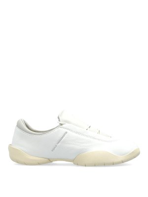 Y-3: trainers - Regu Leather Sneakers