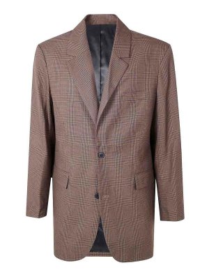 LES DEUX: blazers - James Houndstooth Check Blazer