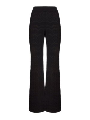 MISSONI: Pantalons casual - Pantalons Décontractés - Noir