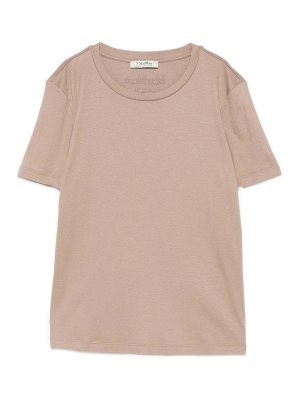 S MAX MARA: T-shirts - T-Shirt - Beige