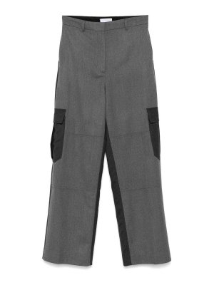 STELLA McCARTNEY: Pantalons casual - Pantalons Décontractés - Gris