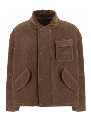 GIORGIO ARMANI: casual jackets - Velvet Jacket