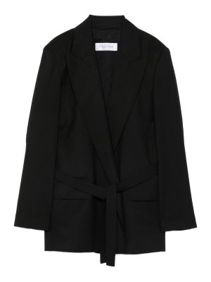 Max Mara: Blazer - Blazer - Schwarz