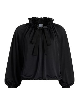PATOU: Blouses - Blouse - Noir