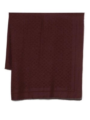 ELISABETTA FRANCHI: Bufandas y pañuelos - Bufanda - Púrpura