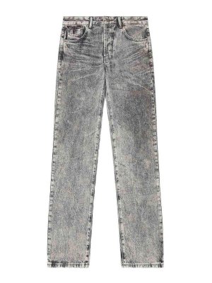 DIESEL: Straight Leg Jeans - Straight Leg Jeans - Denim