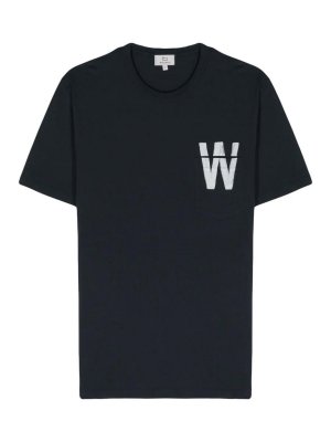 WOOLRICH: T-shirts - T-Shirt - Bleu