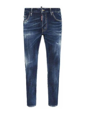 DSQUARED2: straight leg jeans - Jeans